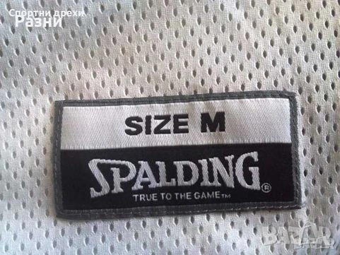 Спортен потник Spalding Hoopers (M) като нов, снимка 3 - Тениски - 53846520