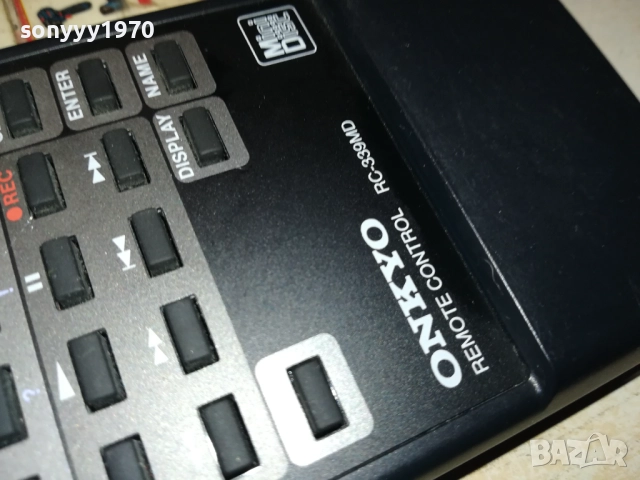 ONKYO RC-339MD MINIDISC REMOTE-ВНОС SWISS 2310252020, снимка 13 - Декове - 52158990