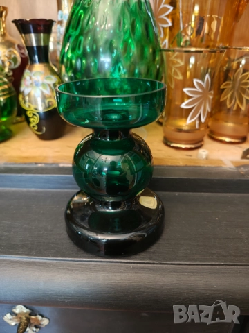 Арт Деко страхотни ваза и свещник , снимка 8 - Декорация за дома - 51457545