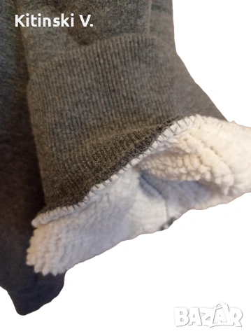 Мъжки ватиран суитшърт - 6 XL, снимка 4 - Суичъри - 53584414