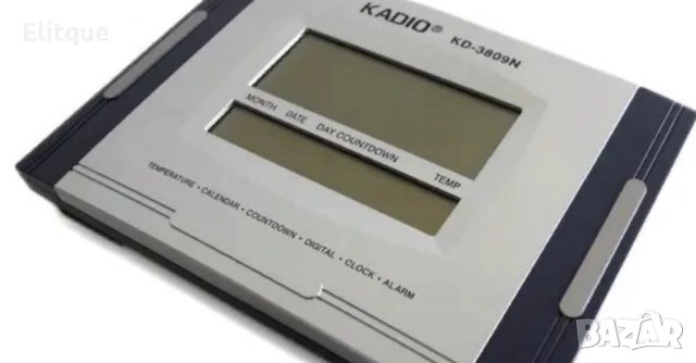 Голям настолно-стенен мултифункционален електронен часовник, снимка 4 - Други стоки за дома - 52815710