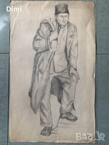 РУМЕН МИЛОВ рисунка молив, снимка 3 - Картини - 52814937