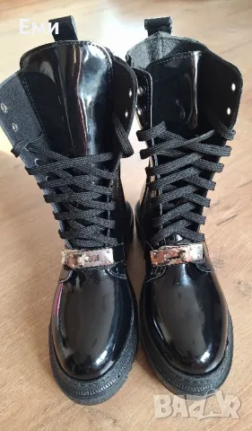 Hermes дамски боти кубинки, снимка 10 - Дамски боти - 48144534