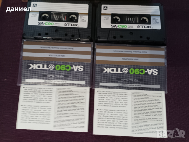 12 бр. от по-дъртите аудио касети - 10 бр. TDK SA-C 90 и 2 бр. TDK SA-C 60 - TYPE II - хромна лента , снимка 6 - Аудио касети - 44808185