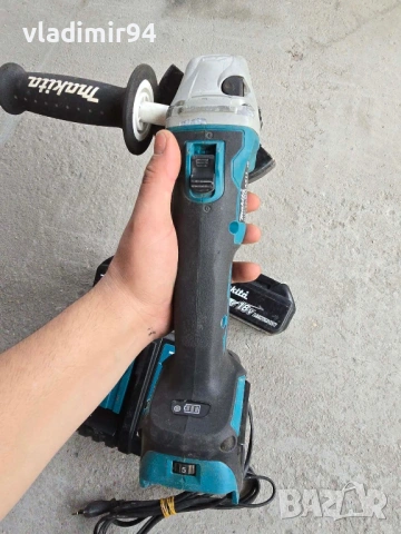 Makita DGA 511 безчетков  ъглошлайф, снимка 3 - Ъглошлайфи - 53761591