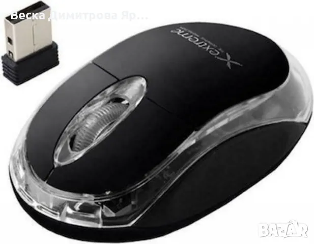 Безжична оптична мишка, 30 черна, снимка 9 - Друга електроника - 47316518