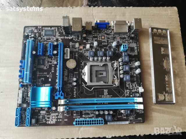 Дънна платка Asus P8H61-M LE Socket LGA1155, снимка 5 - Дънни платки - 39940494