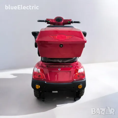 Електрическа Триколка blueElectric BM1-LUX 2000W | 60V | 24Ah | RED/GRAY, снимка 4 - Мотоциклети и мототехника - 49745647