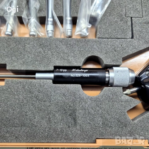 Индикатор Вътромер Mitutoyo , снимка 4 - Шублери - 53252454