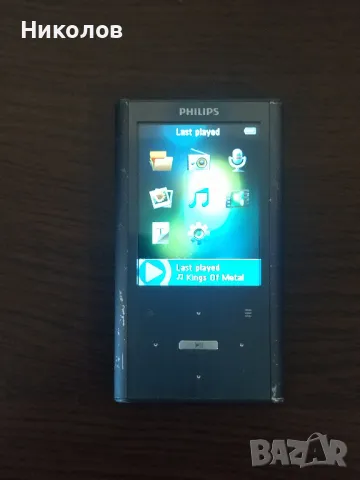 Продавам PHILIPS GoGear Ariaz 4GB MP3 плеър , снимка 2 - MP3 и MP4 плеъри - 48276839