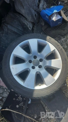 Продавам джанти с гуми свалени от ауди а6