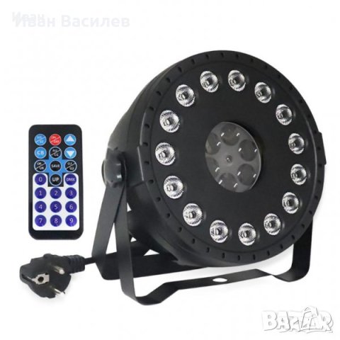 DJ Ефект 2в1 PATTERN PAR LIGHT 15x12 W LED / 4X9W LED , снимка 2 - Тонколони - 41353340