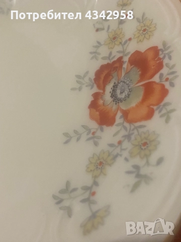 Bareuther.1937-1945г. Порцеланова чиния., снимка 9 - Антикварни и старинни предмети - 52382699