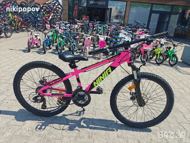 Промо велосипед 24" Passati NINJA розово ново, снимка 2 - Велосипеди - 56254169