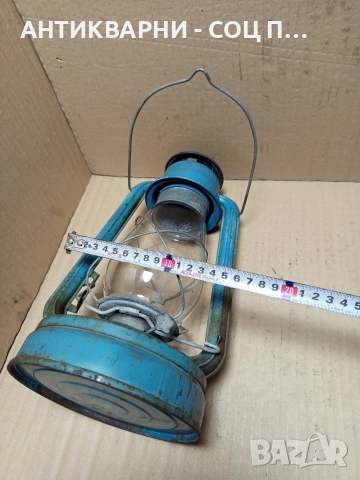 Соц Стар Руски Газов Фенер Лампа. , снимка 12 - Антикварни и старинни предмети - 52906894