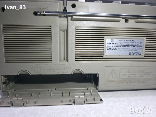 Радиокасетофон Silver st5500, снимка 7 - Радиокасетофони, транзистори - 53011991
