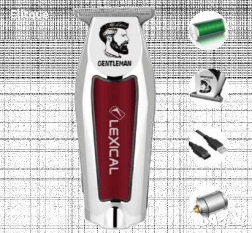 Професионална машинка за подстригване Lexical LHC-5630, 5W, 900mAh, стоманени остриета, снимка 4 - Машинки за подстригване - 52870814
