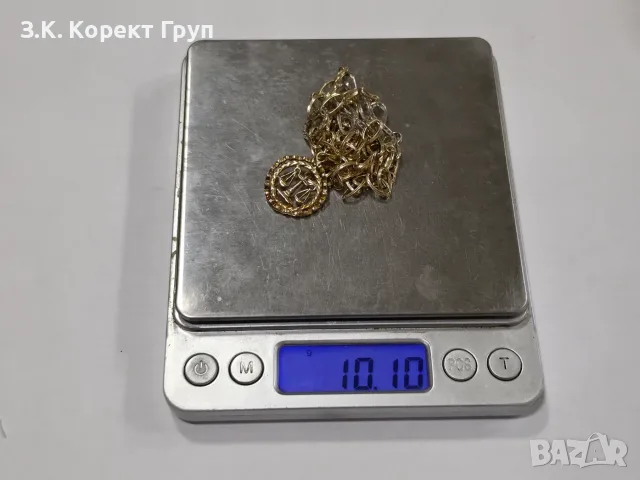 Дамски златен синджир 14К 585 / 10,10 гр., снимка 9 - Колиета, медальони, синджири - 55794697