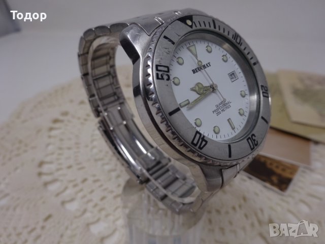 Мъжки кварцов часовник BEUCHAT, снимка 2 - Мъжки - 39385350