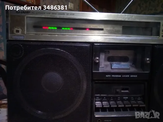 SHARP GF 9595 SHARP, снимка 3 - Радиокасетофони, транзистори - 56121278