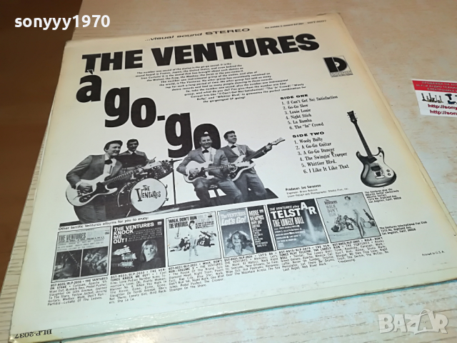 THE VENTURES-USA-ВНОС ENGLAND 2603222053, снимка 11 - Грамофонни плочи - 36240776