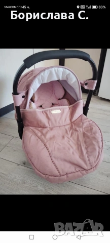 Бебешка количка 3в1, снимка 2 - Детски колички - 53787813