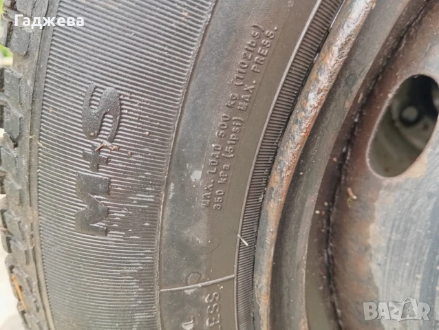 всесезонни гуми 14'' за Пежо Партнер, снимка 2 - Гуми и джанти - 51157949