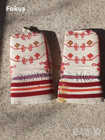 Стари кукерски навуща от народна носия, снимка 2 - Антикварни и старинни предмети - 53291497