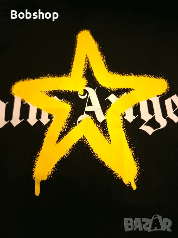 Мъжки суитшърт/худи Palm Angels Star Sprayed Hoodie , снимка 3 - Суичъри - 56277871