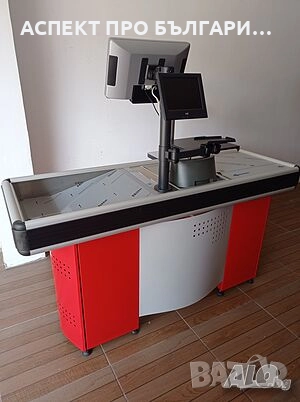 Касов модул 1,6 м /нов/ - оборудван, снимка 4 - Стелажи и щандове - 52170080