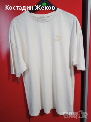 Блузка оригинална памучна . Като нова.Puma 