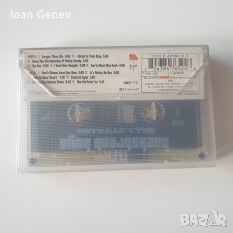 Backstreet Boys: Millennium касета, снимка 3 - Аудио касети - 52137199