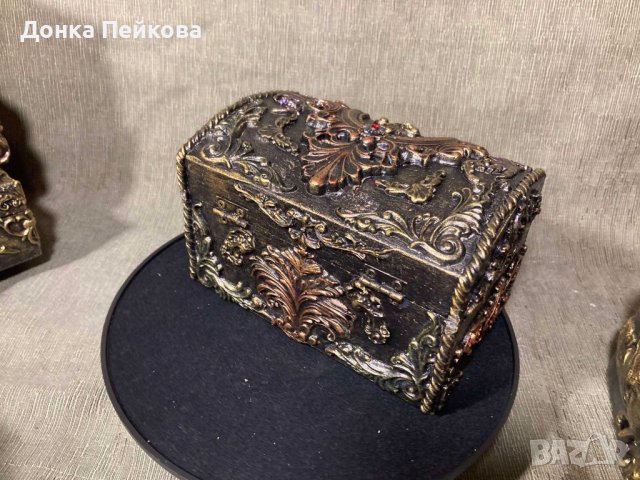 Кутия за бижута ръчна изработка, снимка 6 - Подаръци за жени - 40065238