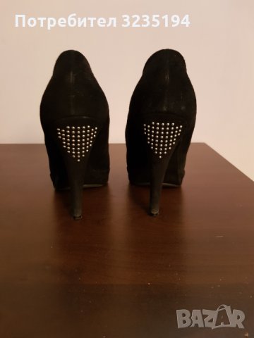 Christhelen B. черни обувки, снимка 4 - Дамски обувки на ток - 34861703