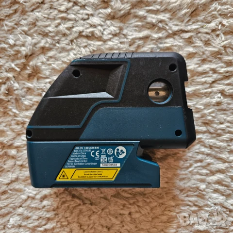 BOSCH GCL 25 комбиниран линеен и точков лазер с 2 кръстосани линии и 5 точки в едно, снимка 3 - Измервателни инструменти - 51278342