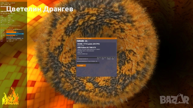 AMD PowerColor Hellhound RX 7900 XTX 24 GB 384 bit, снимка 6 - Видеокарти - 53650433