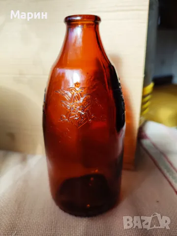 Сто годишна оригинална Американска бирена бутилка, снимка 3 - Антикварни и старинни предмети - 48833329