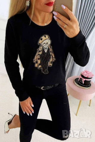 блузи guess , снимка 5 - Блузи с дълъг ръкав и пуловери - 51459824