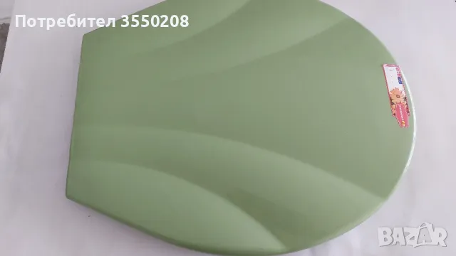 Тоалетна дъска, зелена, снимка 1