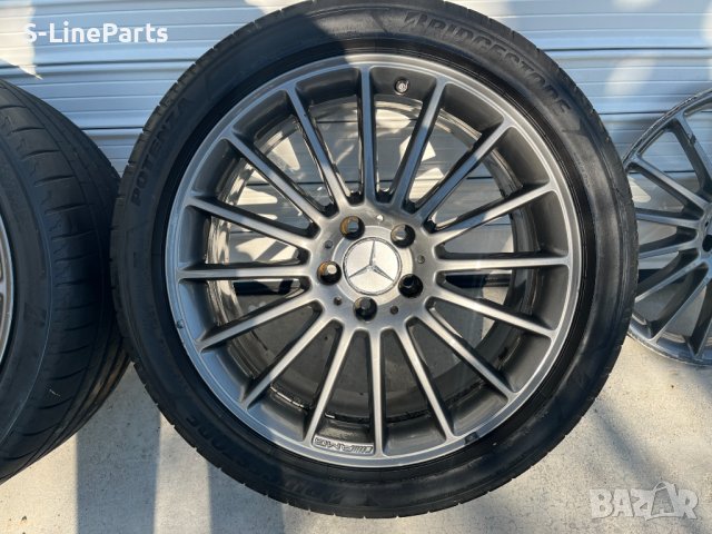 Джанти AMG СПОРТ ПАКЕТ 19 цола 9.5 J 9,5 x 19 ET43  8,5 J x 19 ET 43 A2214012202 A2214012302, снимка 4 - Гуми и джанти - 39581859