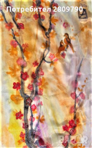 Sakura Blossoms / Цветущая Сакура / Цъфти Сакура / Sakura-Blüten, снимка 13 - Шалове - 32854478