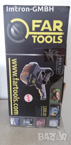 Ролков шлайф FARTOOLS REX 120C / 1300 W, 120 х100 mm, снимка 2 - Градинска техника - 35888714
