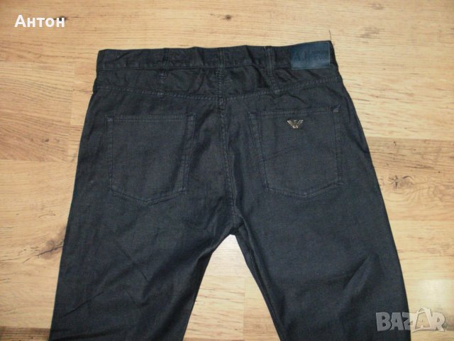 ARMANI JEANS оригинални мъжки тънки дънки 36(38-34), снимка 9 - Дънки - 40008376