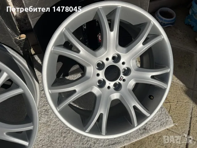 Джанти BMW X3 E83 19’’ M , 5x120 72.6 спорт пакет, снимка 6 - Гуми и джанти - 55966436