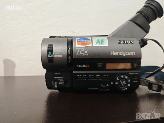 Камера Сони на касета