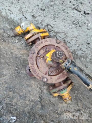 Ръчна чугунена помпа SIGMA K2 (Чехословакия)