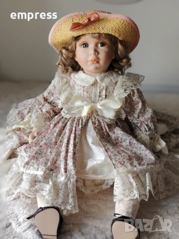 Порцеланова кукла от Alberon Rosie , снимка 7 - Колекции - 46113125