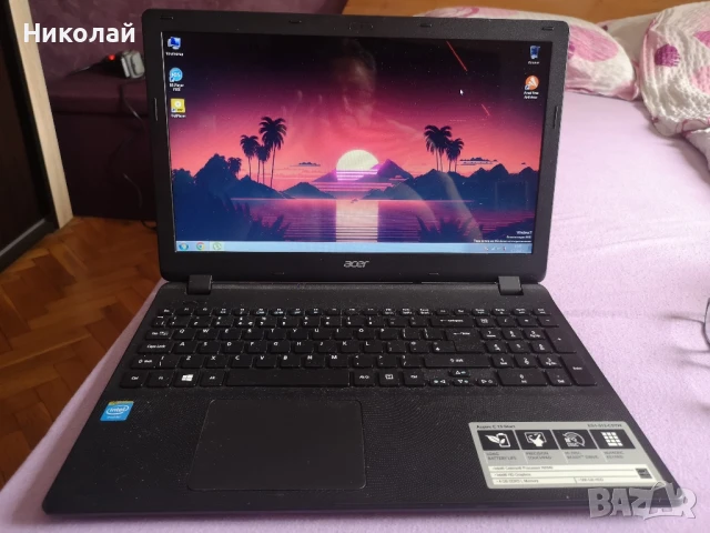 Лаптоп-ACER-15.6 инча, снимка 3 - Лаптопи за дома - 50926187