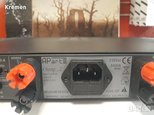 Стерео стъпало APART CHAMP-2, снимка 7 - Ресийвъри, усилватели, смесителни пултове - 49203440