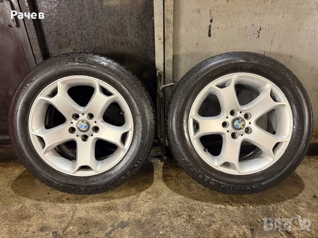 2 броя Джанти с гуми BMW x5 18 цола